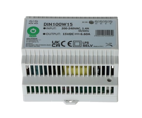 ⁨ZASILACZ IMPULSOWY DIN100W15 POS⁩ w sklepie Wasserman.eu