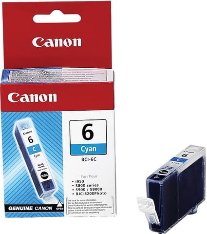 ⁨Wkład CANON BCI6 Cyan 4706A002⁩ w sklepie Wasserman.eu