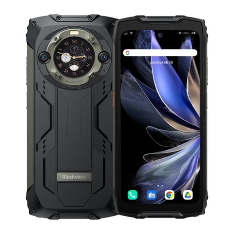 ⁨Smartfon BV9300 Pro 15080 mAh 12/256GB czarny⁩ w sklepie Wasserman.eu