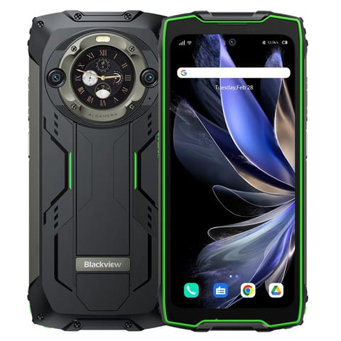 ⁨Smartfon BV9300 Pro 15080 mAh 12/256GB zielony⁩ w sklepie Wasserman.eu