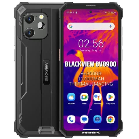 ⁨Smartfon BV8900 8/256GB czarny⁩ w sklepie Wasserman.eu