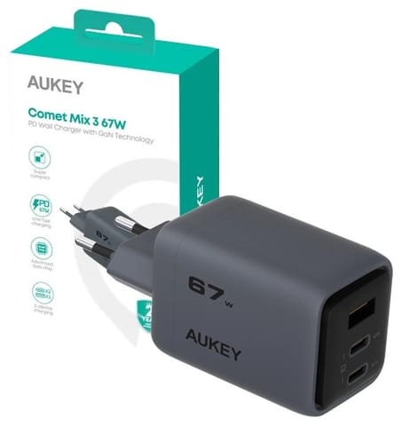 ⁨Comet Mix 3 Wall Charger 67W 3xUSB PA-C3⁩ at Wasserman.eu