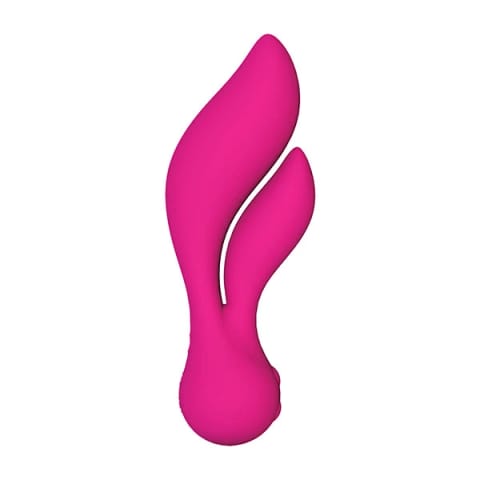 ⁨Swan The Feather Swan Pink - masażer z podwojnym napędem, silikon, 16.5 cm⁩ w sklepie Wasserman.eu