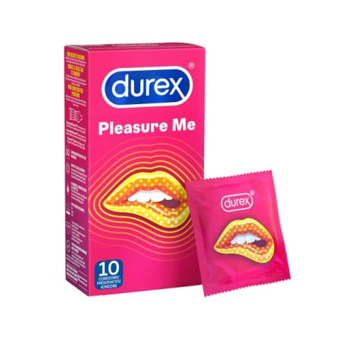 ⁨Prezerwatywy stymulujące - Durex Pleasure Me 10 szt⁩ w sklepie Wasserman.eu