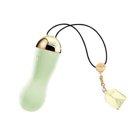 ⁨ZALO Baby Star Melon Green - kompaktowy model z aplikacją, złocenie 18K⁩ w sklepie Wasserman.eu