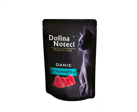 ⁨DOLINA NOTECI Premium Danie z tuńczyka - mokra karma dla kota - 85g⁩ w sklepie Wasserman.eu