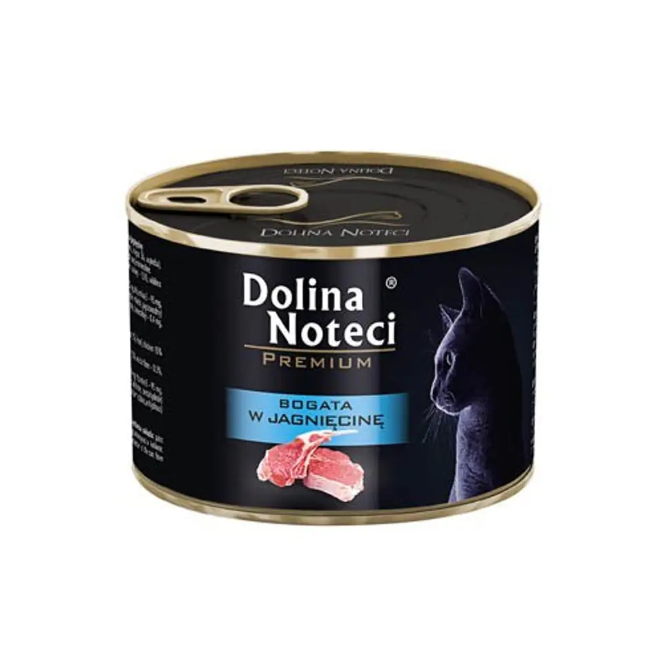 ⁨DOLINA NOTECI Premium bogata w jagnięcinę - mokra karma dla kota - 185g⁩ w sklepie Wasserman.eu