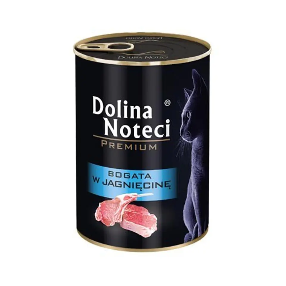 ⁨DOLINA NOTECI Premium bogata w jagnięcinę - mokra karma dla kota - 400g⁩ w sklepie Wasserman.eu