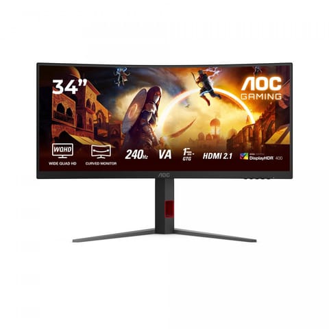 ⁨Monitor CU34G4Z 34 cale 240Hz Curved VA HDMIx2 DP HAS⁩ w sklepie Wasserman.eu