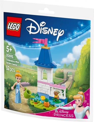 ⁨Bricks Disney Princess 30695 Cinderellas Mini Garden Castle⁩ at Wasserman.eu