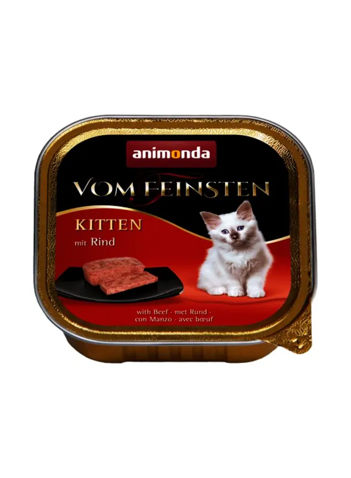 ⁨animonda Vom Feinsten with beef 100 g⁩ at Wasserman.eu