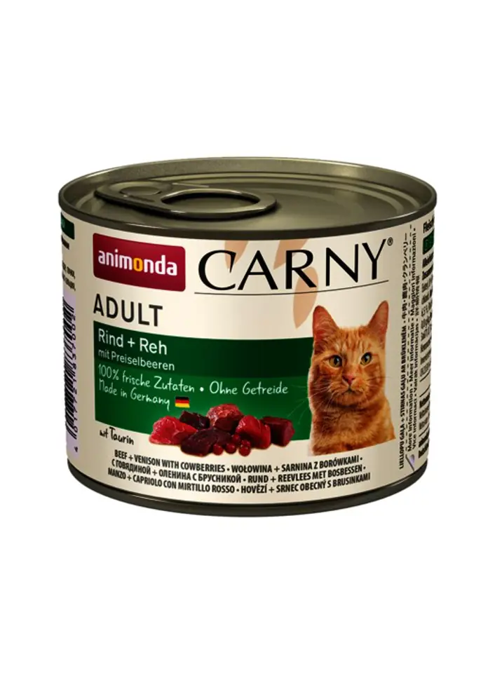 ⁨animonda Carny 4017721837002 cats moist food 200 g⁩ at Wasserman.eu