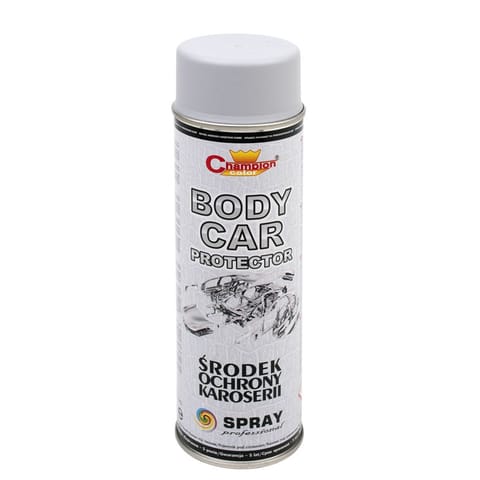 ⁨CHAMPION SPRAY ŚRODEK OCHRONY KAROSERII BARANEK SPRAY SZARY 500ml⁩ w sklepie Wasserman.eu