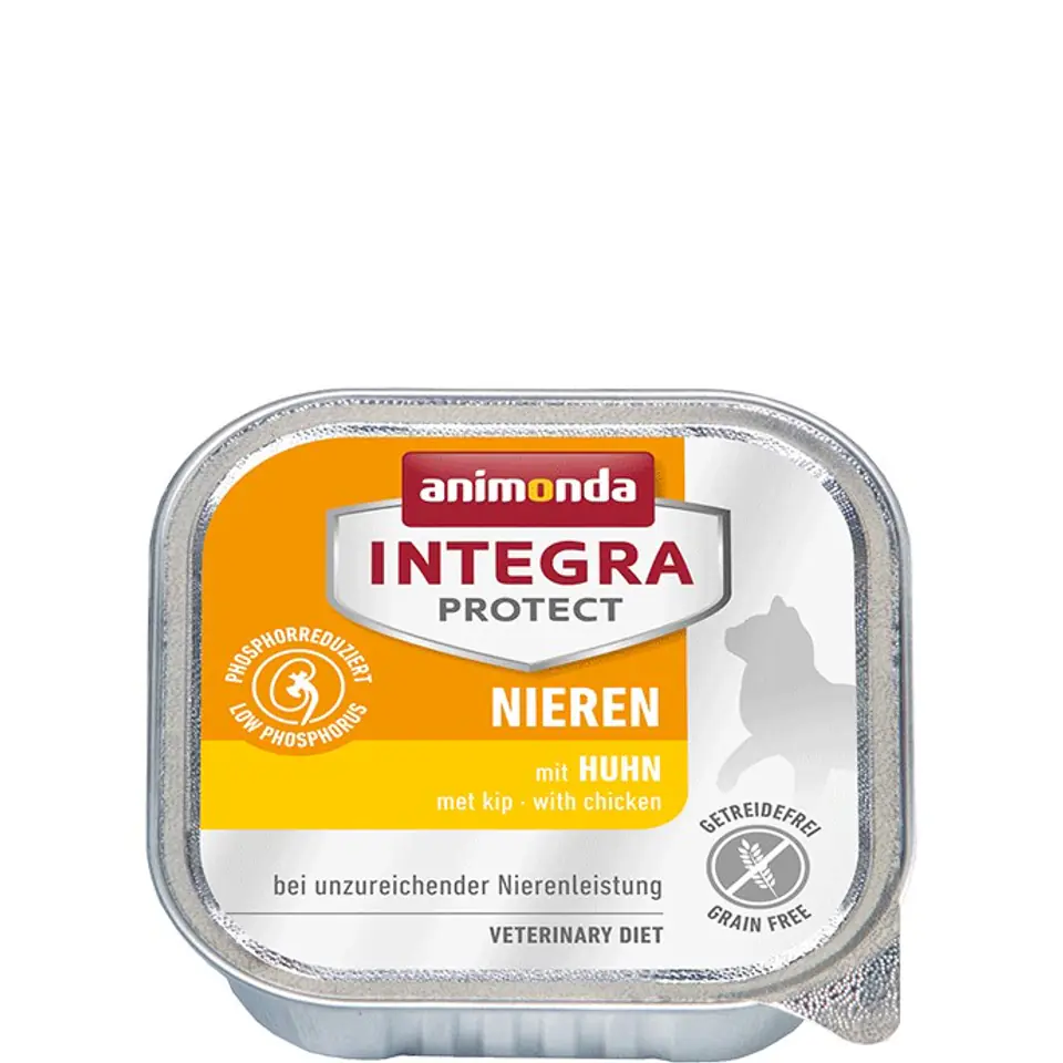 ANIMONDA Integra Protect Nieren dla kota smak: kurczak - tacka 100g w sklepie Wasserman.eu