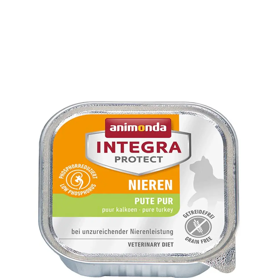 ANIMONDA Integra Protect Nieren dla kota smak: indyk - tacka 100g w sklepie Wasserman.eu