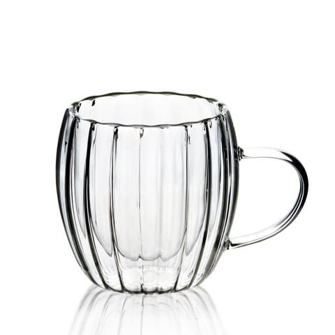 ⁨PETER Kubek ze szkła borokrzemowego 240ml 8,2x5,5x9cm⁩ w sklepie Wasserman.eu