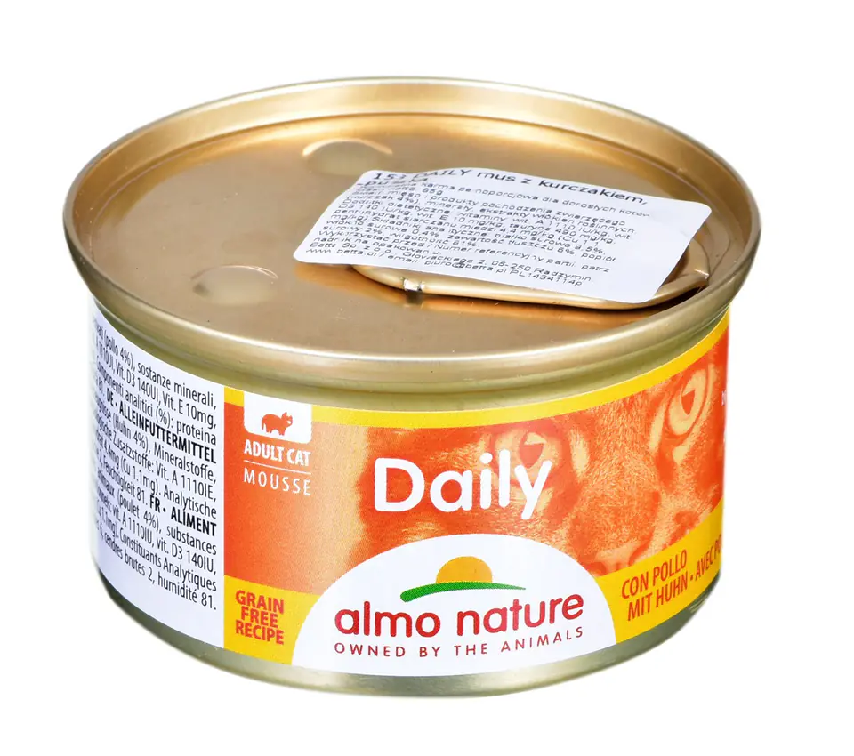 ⁨ALMO NATURE Daily Menu Chicken mousse 85 g⁩ at Wasserman.eu