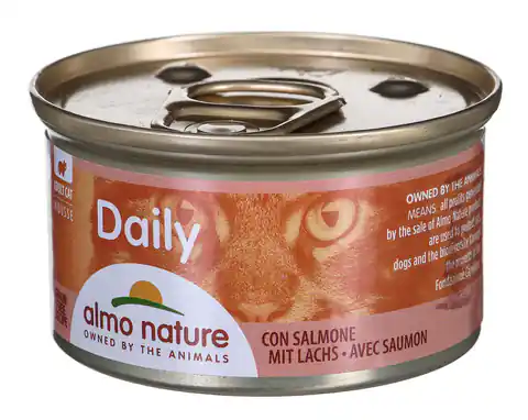 ⁨ALMO NATURE Daily Menu Mousse with salmon 85 g⁩ at Wasserman.eu