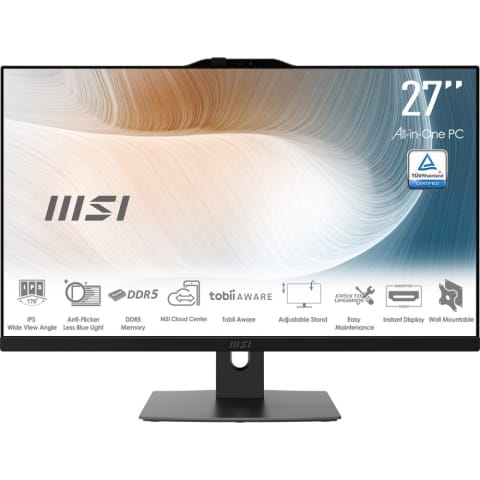 ⁨Computer All In One Modern AM272P 1M-848EU WIN11P/ICore5/8GB/512SSD/UMA/27 inch/Black⁩ at Wasserman.eu