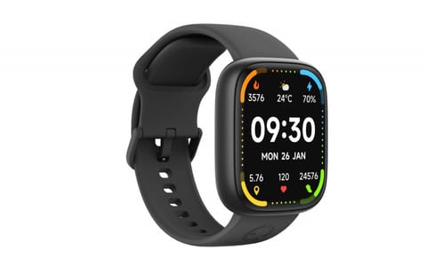 ⁨Smartwatch EW06 czarny⁩ w sklepie Wasserman.eu