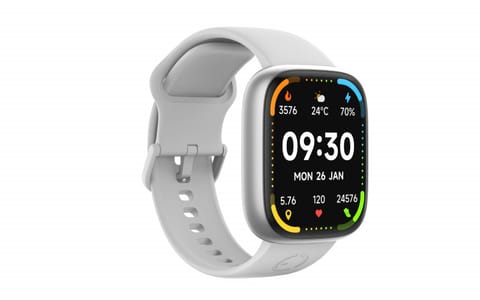 ⁨Smartwatch EW06 srebrny⁩ w sklepie Wasserman.eu