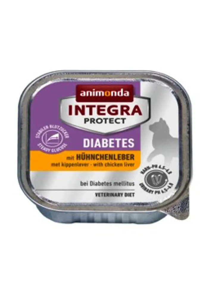 ⁨ANIMONDA Integra Protect Diabetes chicken liver 100g⁩ at Wasserman.eu