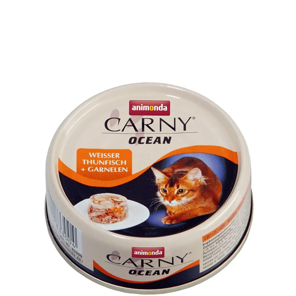 ⁨ANIMONDA Carny Ocean smak: biały tuńczyk z krewetką 80g⁩ w sklepie Wasserman.eu