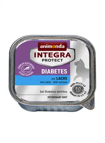 ⁨ANIMONDA Integra Diabetes dla kota łosoś 100g⁩ w sklepie Wasserman.eu