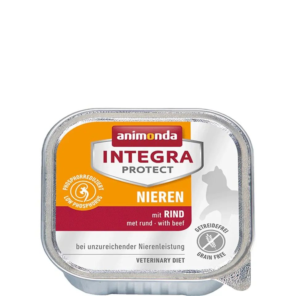 ANIMONDA Integra Nieren Wołowina - mokra karma dla kota - 100g w sklepie Wasserman.eu