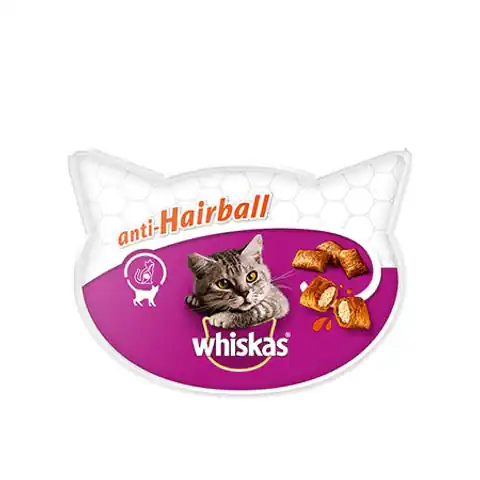 ⁨‎Whiskas Anti-Hairball cats dry food 50 g Adult Chicken⁩ at Wasserman.eu