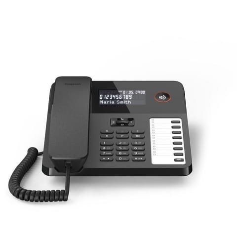 ⁨Corded phone Gigaset Desk600 black⁩ at Wasserman.eu