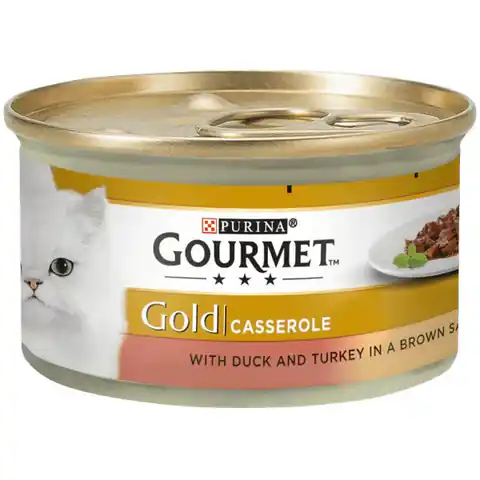 ⁨GOURMET GOLD - Casserole duck and turkey 85g⁩ at Wasserman.eu