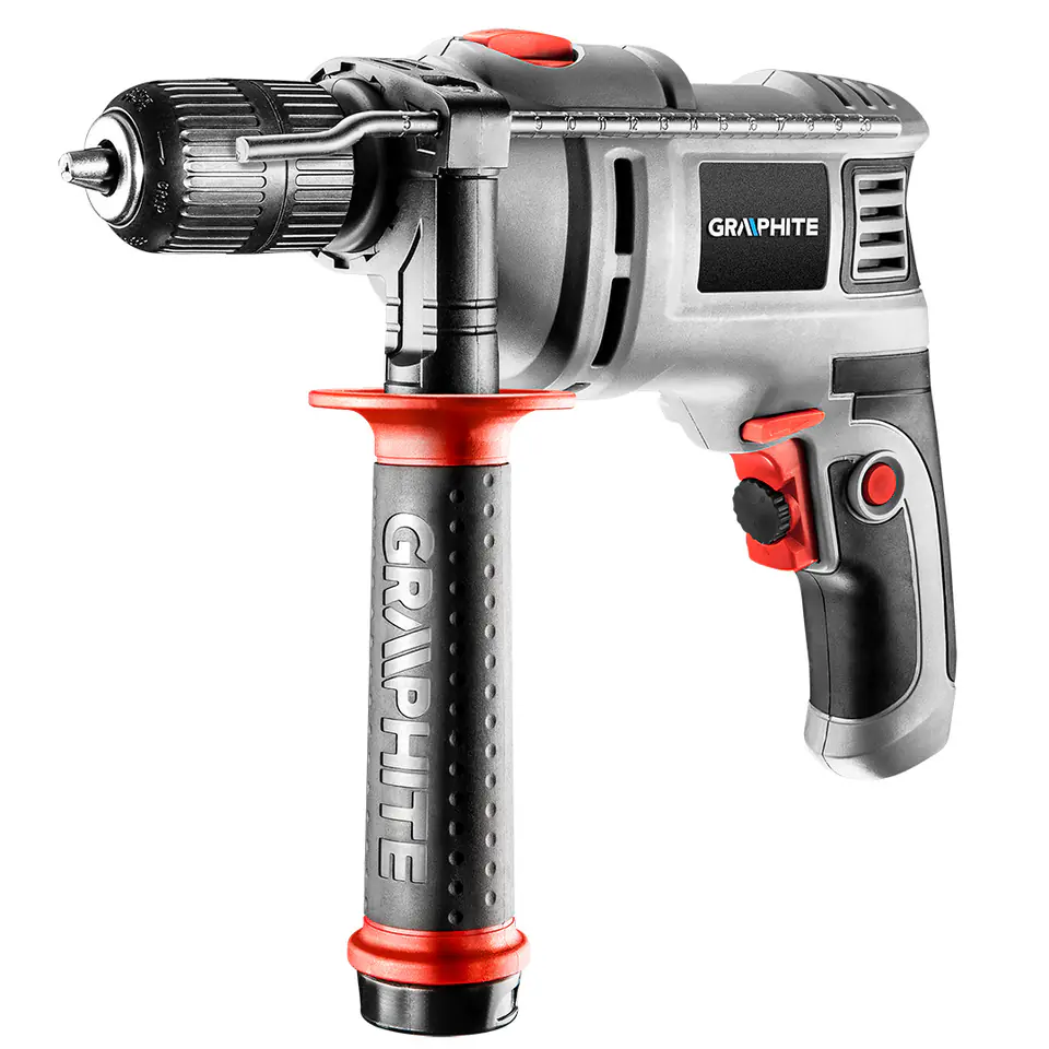 HAMMER DRILL 550W SELF-CLAMPING CHUCK 13MM 0-3000MIN at Wasserman.eu