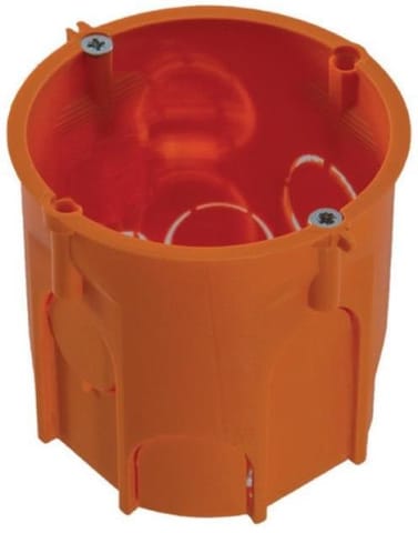 ⁨Puszka PK60 Lux głęboka z wkrętami pomarańczowa Pawbol A.0001LDP⁩ w sklepie Wasserman.eu