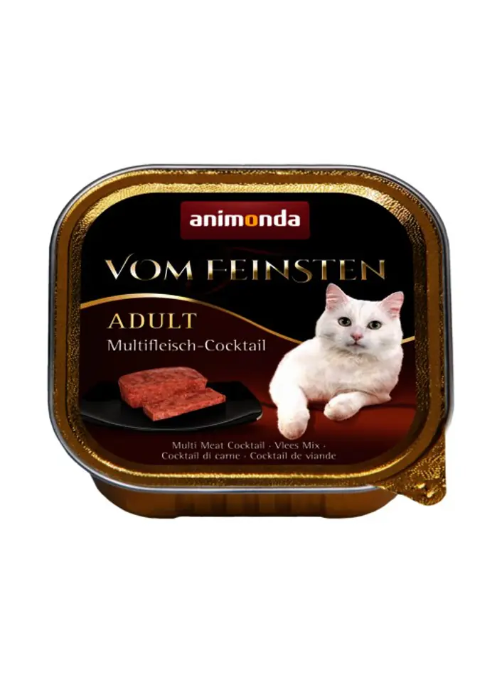 ⁨ANIMONDA Vom Feinsten Classic Cat smak: mix mięsny 100g⁩ w sklepie Wasserman.eu