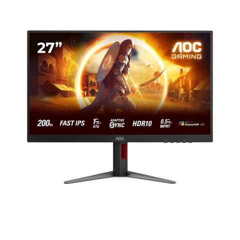 ⁨Monitor 27G4HA 27 cali Fast IPS 200Hz HDMIx2 DP Pivot Glośniki⁩ w sklepie Wasserman.eu