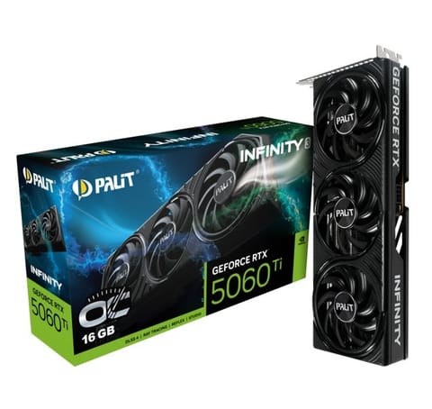 ⁨Graphics card GeForce RTX 5060 TI INFINITY 3 OC 16GB GDDR7 128bit 3DP/HDMI⁩ at Wasserman.eu