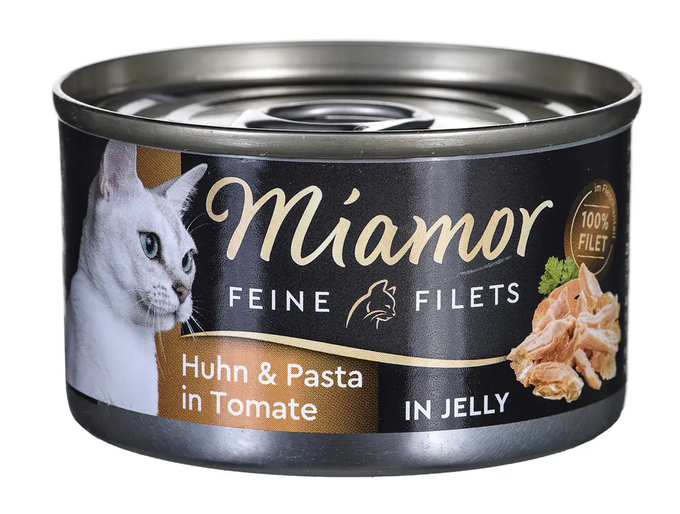 ⁨MIAMOR Feine Filets kurczak z makaronem 100g⁩ w sklepie Wasserman.eu