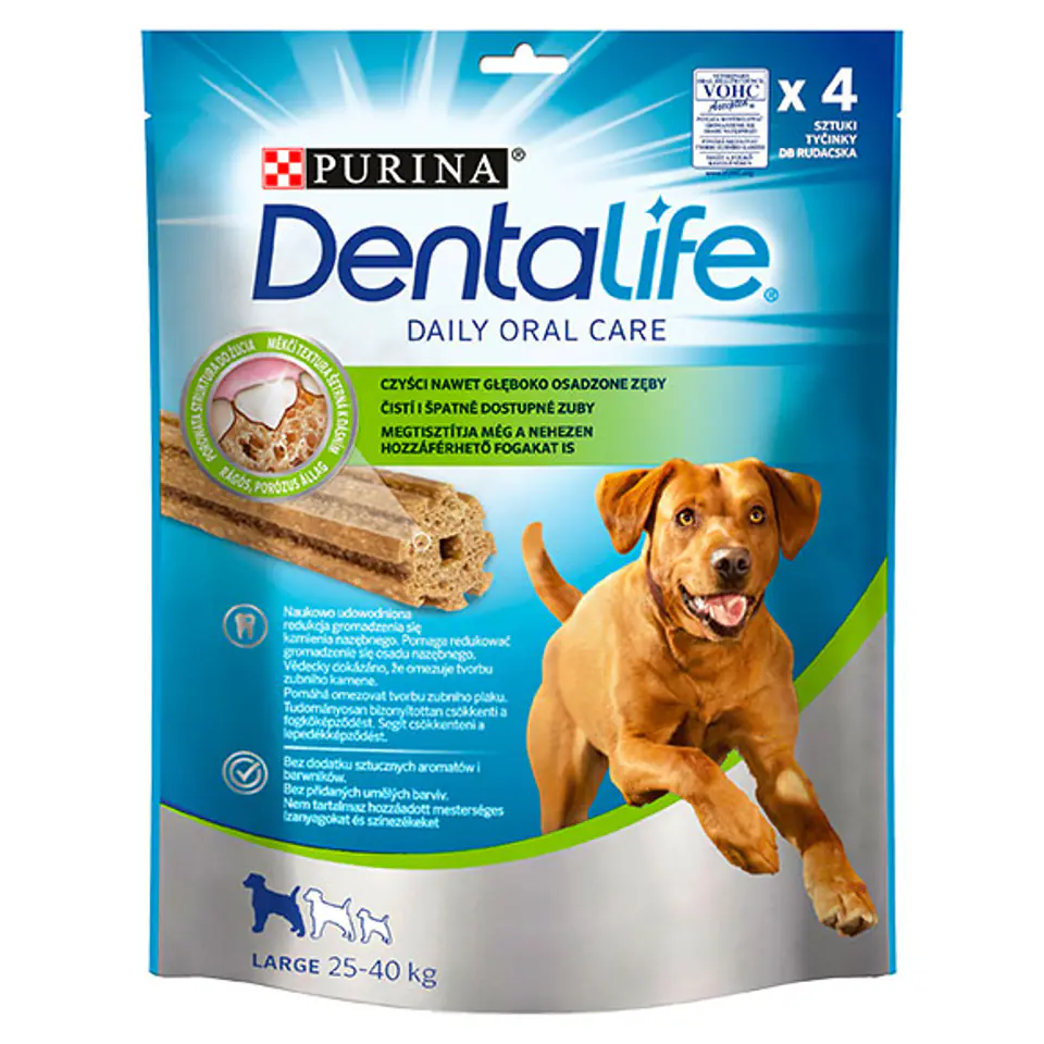 ⁨PURINA Dentalife Large - Dental snack for dogs - 142g⁩ at Wasserman.eu