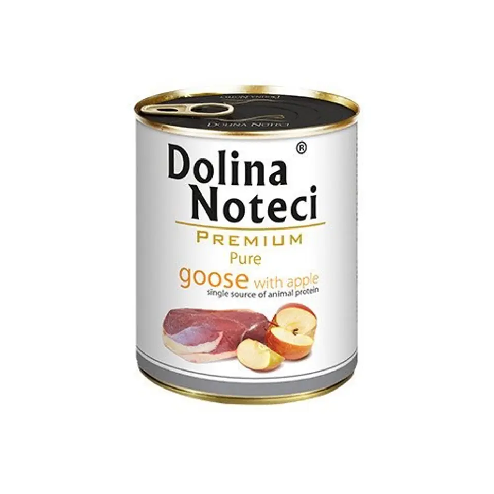 ⁨Dolina Noteci Premium Pure goose rich with apple - wet dog food - 400 g⁩ at Wasserman.eu