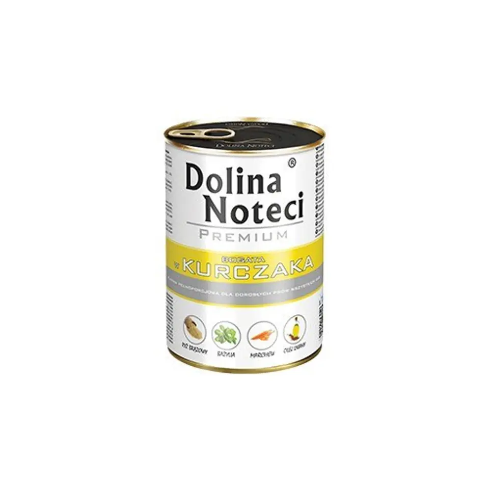 ⁨DOLINA NOTECI Premium bogata w kurczaka - mokra karma dla psa - 400g⁩ w sklepie Wasserman.eu