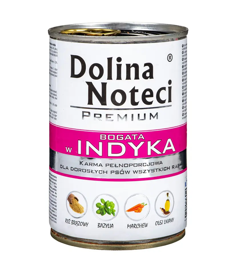 ⁨Dolina Noteci 5902921301295 dogs moist food Turkey 400 g⁩ at Wasserman.eu