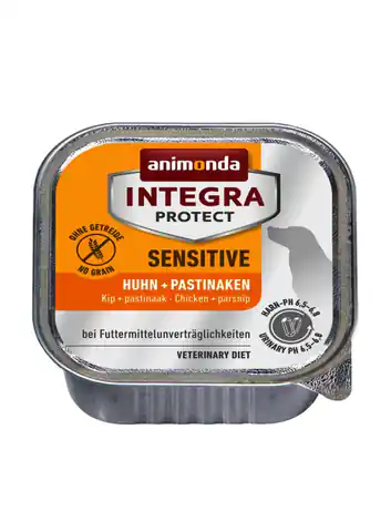 ⁨ANIMONDA Integra Protect Sensitive smak: kurczak z pasternakiem - tacka 150g⁩ w sklepie Wasserman.eu