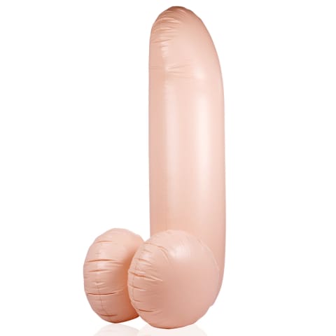 ⁨Shots S-Line Balon Imprezowy Nadmuchiwany 140 cm Beżowy⁩ w sklepie Wasserman.eu