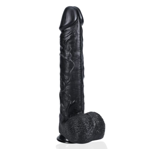 ⁨RealRock model XL z anatomiczną podstawą, 38 cm, powierzchnia realistyczna⁩ w sklepie Wasserman.eu