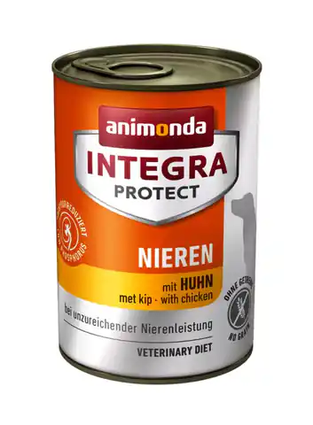 ⁨ANIMONDA Integra Protect Nieren smak: kurczak - puszka 400g⁩ w sklepie Wasserman.eu