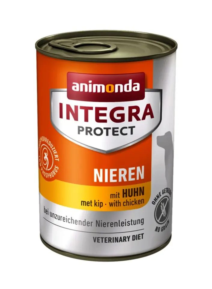 ⁨ANIMONDA Integra Protect Nieren smak: kurczak - puszka 400g⁩ w sklepie Wasserman.eu