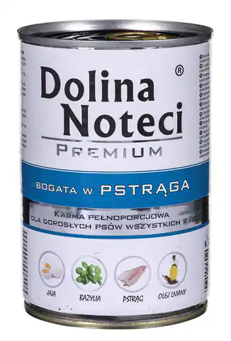 ⁨Karma DOLINA NOTECI Premium Pstrąg (0,40 kg )⁩ w sklepie Wasserman.eu