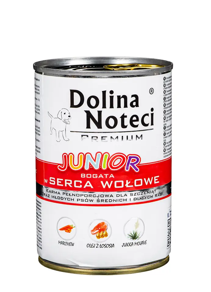 ⁨DOLINA NOTECI Premium Junior 5902921300403 dogs moist food Beef 400 g⁩ at Wasserman.eu