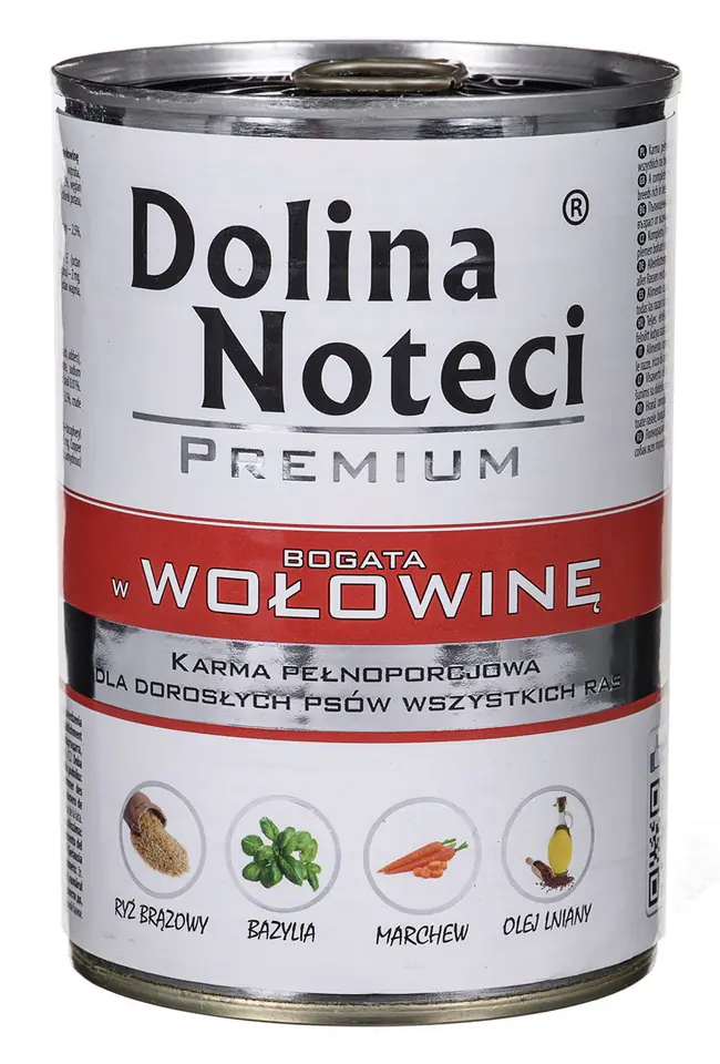 ⁨Karma DOLINA NOTECI Premium Wołowina (0,40 kg )⁩ w sklepie Wasserman.eu